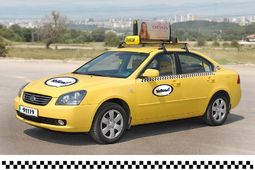 KIA Magentis III taxi car